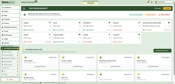Education CMS